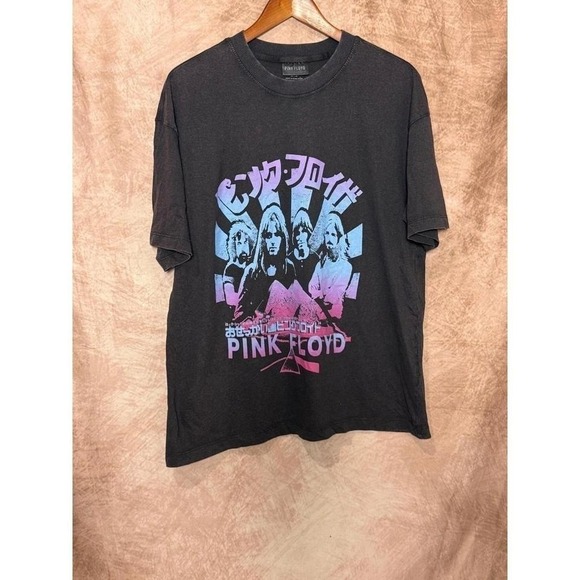 Pink Floyd Japanese Gradient Boxy Graphic Tee Size M NWT - Picture 2 of 7
